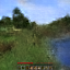 Grassland river — forward + sprint, frame at t+3